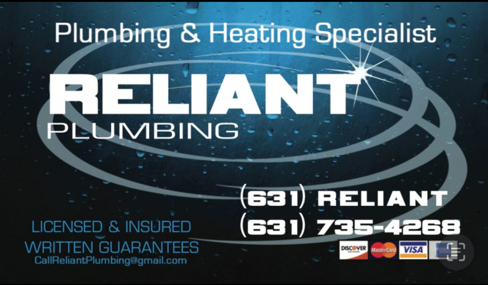 Slide of Reliant Plumbing