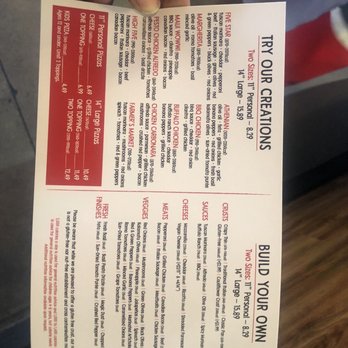 Pie Five Pizza - Menu - Pizza Near Me - Frisco, Texas