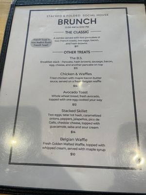 Menu photo 5 Stacked & Folded - Evanston Evanston, IL