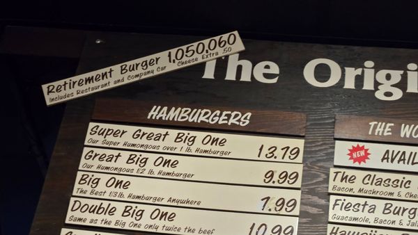 Menu photo 4 Original Hamburger Works Phoenix, AZ