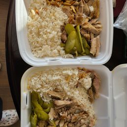 Supposed to be chicken shwarma