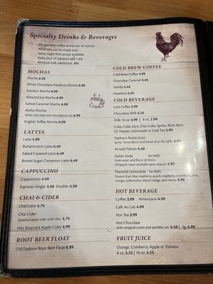 Menu photo 5 The Roost Cafe Chico, CA