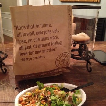 Chipotle Mexican Grill - Got the burrito bowl for to go! - Mexican Near Me - Houston, Texas