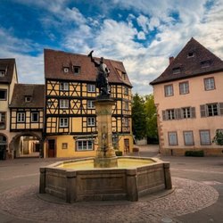 La Petite Venise - Medieval fountain where Beauty and the Beast was based on