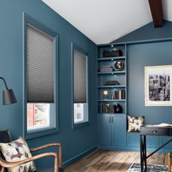 Made in the Shade Front Range - Light Filtering Cellular Shades in Office.