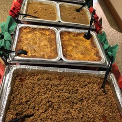 Los Toros Catering - Taco bar Deluxe setup