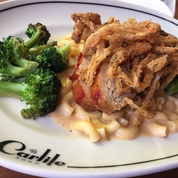 The Carlile Room - My amazing meatloaf with amazing fried onions! Mmmm would do this again! - New American Near Me - Seattle, Washington