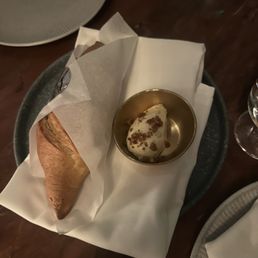 Baguette with Chicken Skin