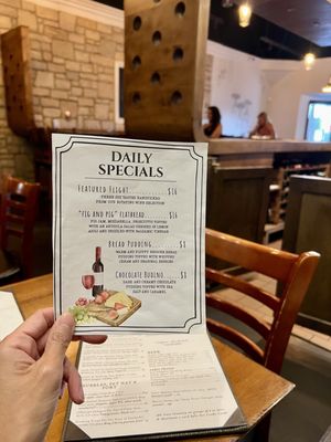 Menu photo 1 The Lost Vine Tustin, CA