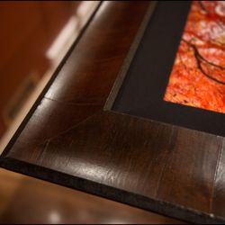 Alex Gubski Art Gallery - 3.5" Dark Brown Italian Olive frame