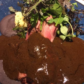 Topolobampo - Carne asada topped with a good helping of mole sauce - Mexican Near Me - Chicago, Illinois Topolobampo - Carne asada topped with a good helping of mole sauce - Mexican Near Me - Chicago, Illinois