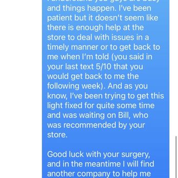 Crystal Lake Lighting and Design - My response. Still very nice, respectful. - Lighting Fixtures & Equipment Near Me - Crystal Lake, Illinois Crystal Lake Lighting and Design - My response. Still very nice, respectful. - Lighting Fixtures & Equipment Near Me - Crystal Lake, Illinois