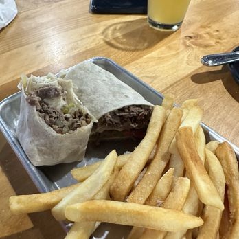 Victory Pickleball Pub - Philly Cheesesteak Wrap - American Near Me - Loves Park, Illinois