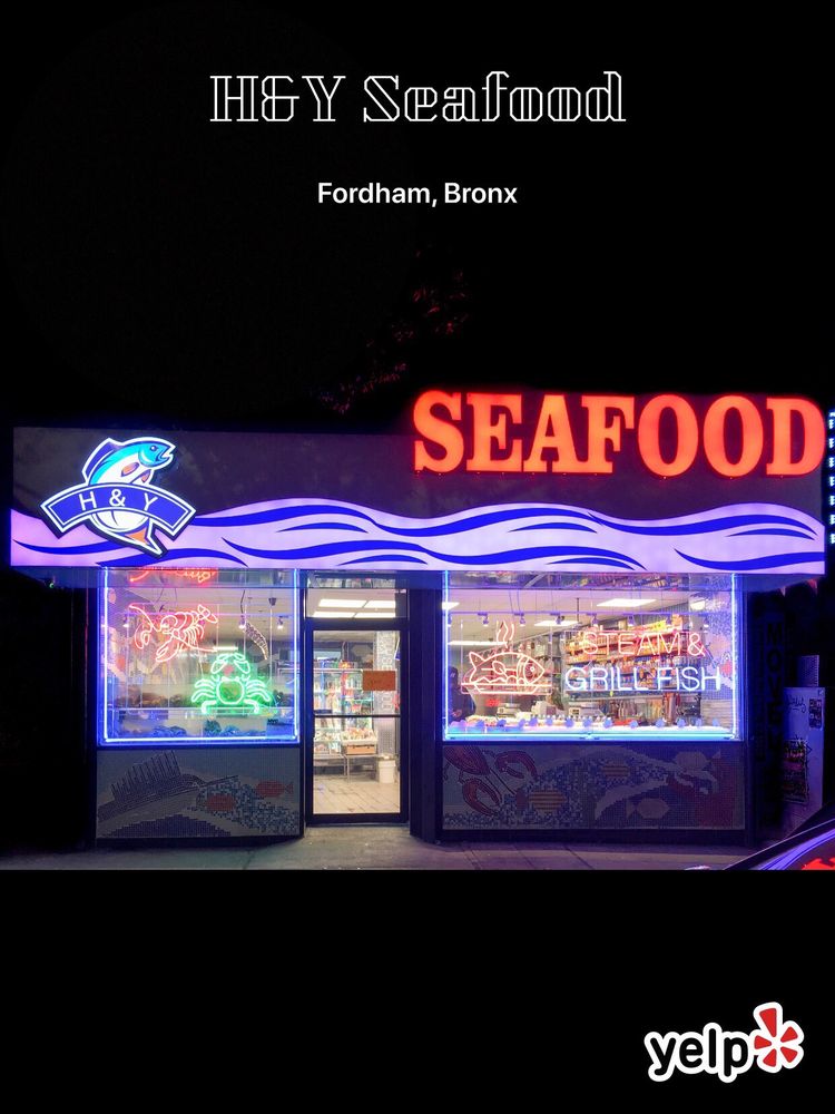 H&Y SEAFOOD Updated September 2024 156 E 188th St, Bronx, New York
