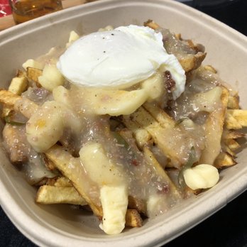 Yolked Farm To Table - Yolked poutine was the best!! That egg was perfectly poached.... check out the picture and the video as well - American Near Me - Windham, Maine