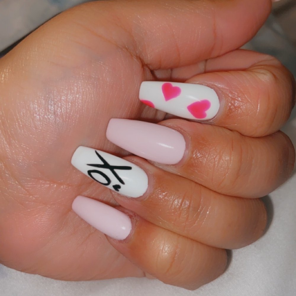 I Love Nails - Valentine's Day Set by Cindy (: - Nail Salons Near Me - Corona, California