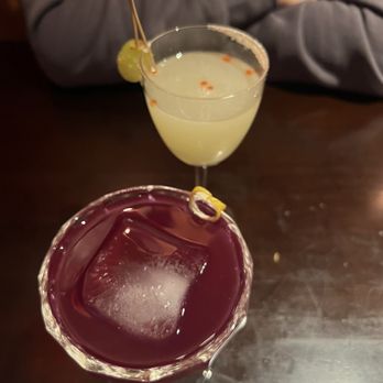 Lucky Cat - Third round of drinks :) sailor moon is the purple and dragon ball is the other - Ramen Near Me - New York, New York Lucky Cat - Third round of drinks :) sailor moon is the purple and dragon ball is the other - Ramen Near Me - New York, New York