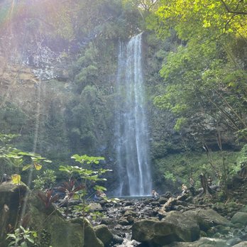 Ali'i Kayaks - Waterfall-- Final destination - Tours Near Me - Kapaa, Hawaii