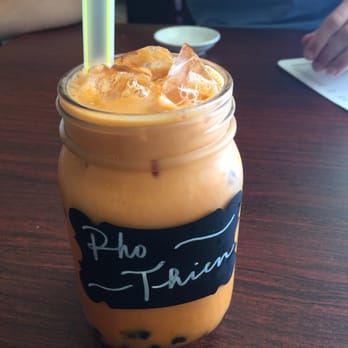 Pho Thien Vietnamese Kitchen - Thai iced tea - Vietnamese Near Me - Naperville, Illinois