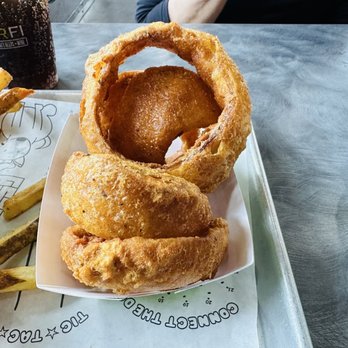 BurgerFi - Onion Rings. - Burgers Near Me - Boynton Beach, Florida BurgerFi - Onion Rings. - Burgers Near Me - Boynton Beach, Florida