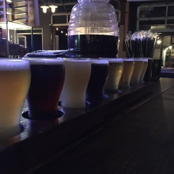 Oasis Texas Brewing - That, my good people , is how Oasis does a flight. - Breweries Near Me - Austin, Texas