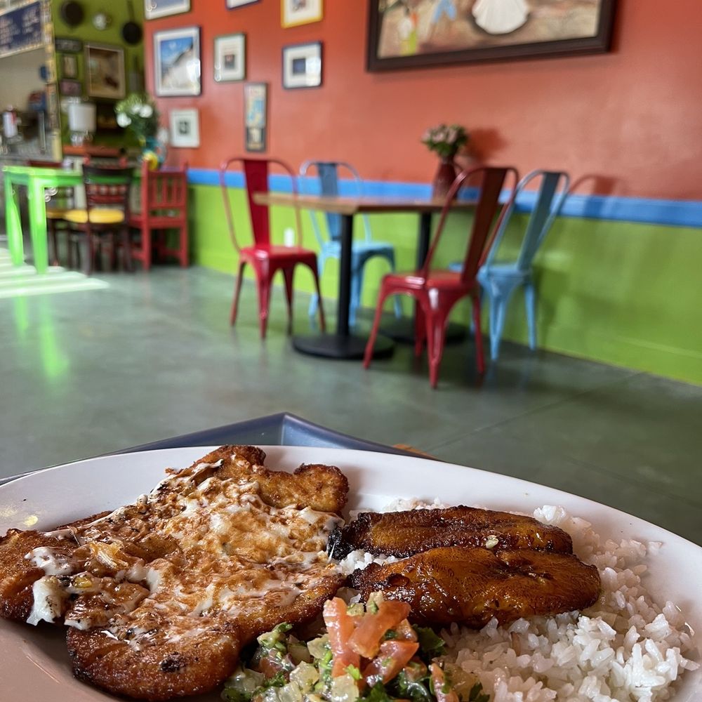Cafe Brasil - Chicken Milaneza - Brazilian Near Me - Los Angeles, California