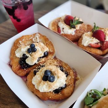 Frybread - Blueberry frybread, strawberry frybread, blueberry lemonade - Mexican Near Me - West Warwick, Rhode Island Frybread - Blueberry frybread, strawberry frybread, blueberry lemonade - Mexican Near Me - West Warwick, Rhode Island