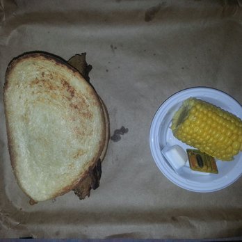 Double S Smokehouse - Cowboy sandwich on texas toast... "toast" coukd have been toasted a bit more and corn was lacking in flavor. - Burgers Near Me - Augusta, New Jersey