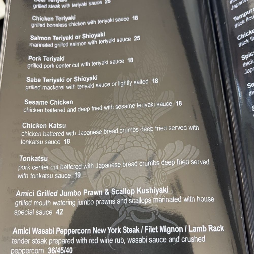 Amici Sushi - Menu - Sushi Bars Near Me - Lathrop, California