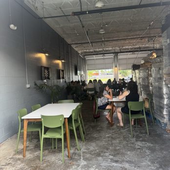 Drop of the Creator - Back indoor sitting area - Distilleries Near Me - Houston, Texas Drop of the Creator - Back indoor sitting area - Distilleries Near Me - Houston, Texas