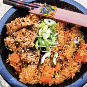 The Vegan Taste - Gochujang Fried Rice - Vegan Near Me