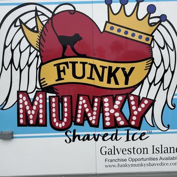 Funky Munky Shaved Ice - Loved this little gem! It's tucked away - but just know this place exists! - Shaved Ice Near Me - Galveston, Texas