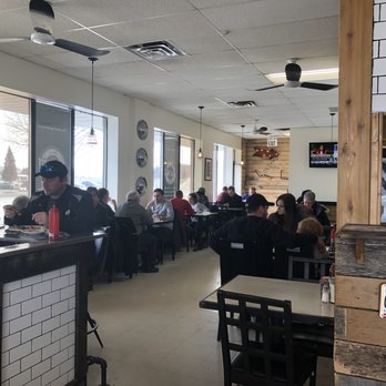 Spare Parts Diner - a group of people sitting at tables - Breakfast & Brunch Near Me - London, Ontario Spare Parts Diner - a group of people sitting at tables - Breakfast & Brunch Near Me - London, Ontario