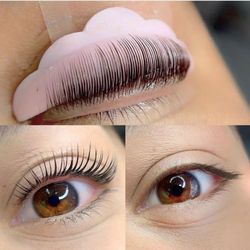 Lash lift and tint