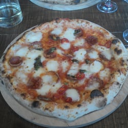 Rustic - Diavola pizza.