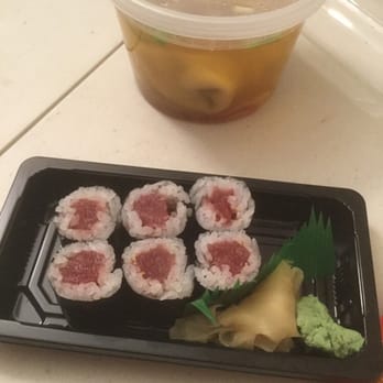 Phoenix Express - tuna roll and wonton soup - Sushi Bars Near Me - Stow, Ohio