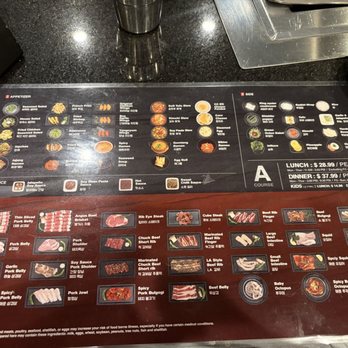 Ohgane - Menu - Korean Near Me - Concord, California