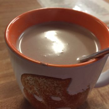 Willalby's Cafe - Hot chocolate that was improvised with chocolate syrup - not good. - Breakfast & Brunch Near Me - Madison, Wisconsin