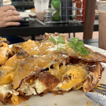 Stacks Pancake House - Spicy Chicken and Bacon Waffle - Breakfast & Brunch Near Me - Irvine, California Stacks Pancake House - Spicy Chicken and Bacon Waffle - Breakfast & Brunch Near Me - Irvine, California