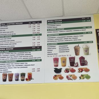 Blooming Donuts - Second half of menu board - Donuts Near Me - Maricopa, Arizona