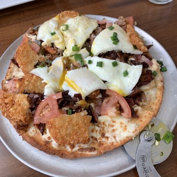 Rise N Shine  - Cauliflower Breakfast Pizza - Breakfast & Brunch Near Me - Syracuse, New York