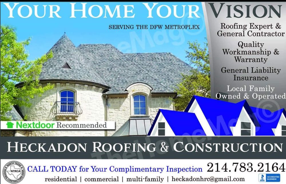 Slide of Heckadon Roofing & Construction