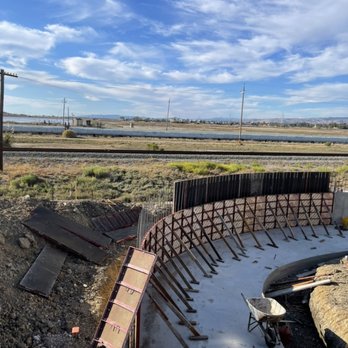 Joe's Concrete - Curved concrete wall formwork with symons forms. - Masonry/Concrete Near Me