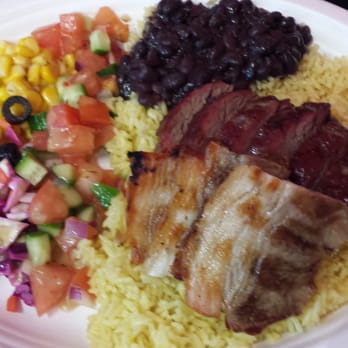 ACA Grill - Plate a with asado and pork belly - Argentine Near Me - Los Angeles, California ACA Grill - Plate a with asado and pork belly - Argentine Near Me - Los Angeles, California