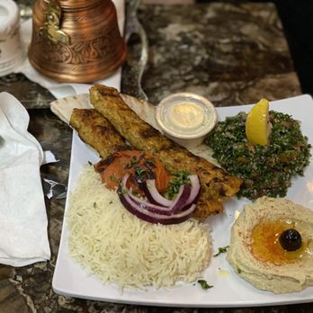 Dijla Cafe & Lounge - iraqi kabab (ch) $13.99 - Hookah Bars Near Me - Decatur, Georgia