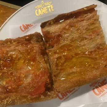 Cañete - Pan Con Tomate - Tapas/Small Plates Near Me - Barcelona, B Cañete - Pan Con Tomate - Tapas/Small Plates Near Me - Barcelona, B
