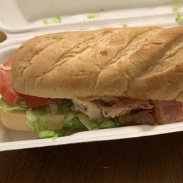 Firehouse subs club sandwich meat is only half of sandwich Firehouse subs club sandwich meat is only half of sandwich