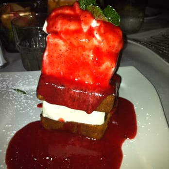 Fish Thyme - The Grilled Strawberry Pound Cake - Cafes Near Me - Acworth, Georgia