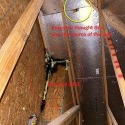 Dehlinger Construction - Flex Seal and "identified leak"