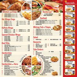 Royal Fried Chicken - Menu page 2